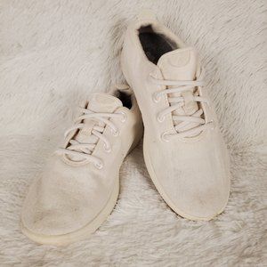 Allbirds Natural White Wool Runners Sneakers Women's Size 10